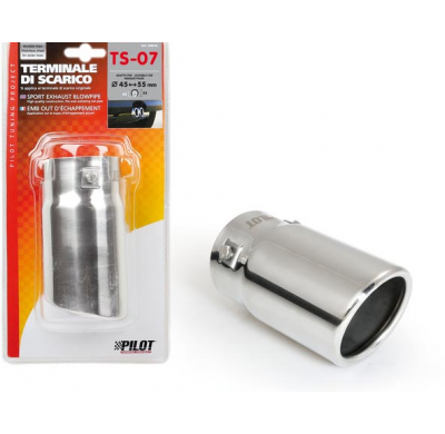 Tubo De Escape Acero Inoxidable Ts 7 Diametro 45-55 Mm