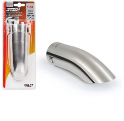 Tubo De Escape Acero Inoxidable T 07 Diametro 32-46 Mm