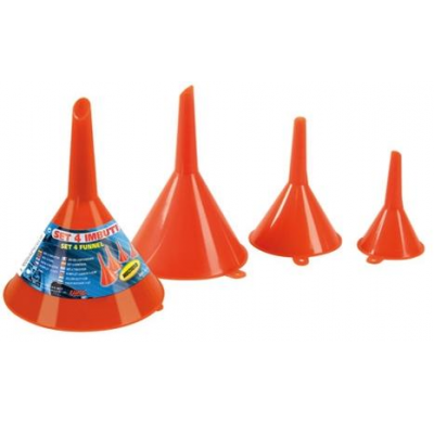 Set De 4 Embudos Diam.53-75-100-120