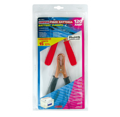 Pinzas Bateria 120a 15 Cm