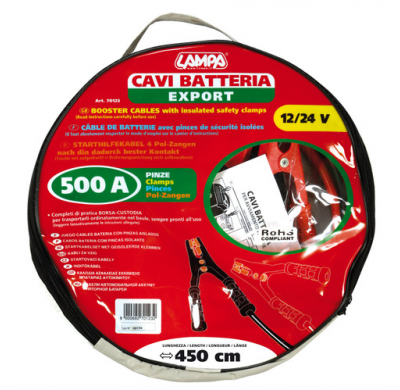 Cables Arranque 500 Amp Extra Norma Rohs