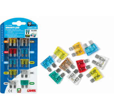 Fusibles Led 12/32v 10 Piezas