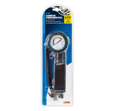 Hincha Neumáticos Con Manómetro