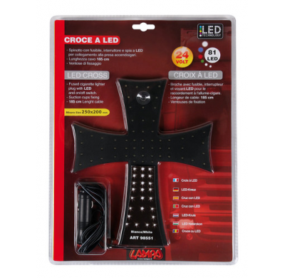 Cruz Luminosa Blanca 24v