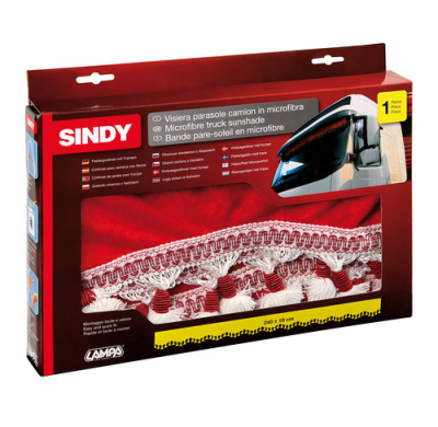 Visera Parasol Roja 240 X 18 Cm