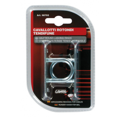 Soporte Lona Camion Ovalado 2 Piezas