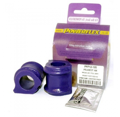 Powerflex Silentblock Front Anti Roll Bar Mount (Inner) 22mm PEUGEOT 106 & 106 GTi/Rallye