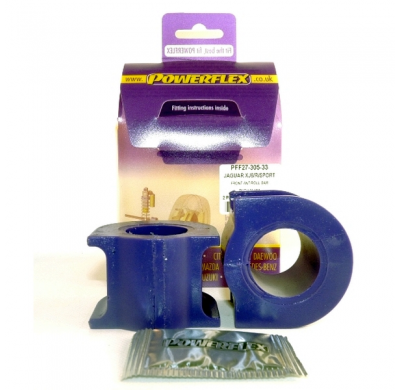 Powerflex Silentblock Front barra estabilizadora 33mm JAGUAR XJ8 - R - Sport (1997-2003)