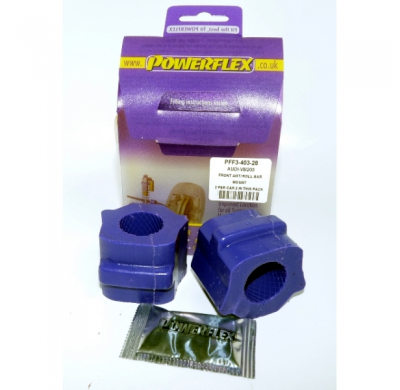 Powerflex Silentblock Front Anti Roll Bar To Chassis 28mm AUDI V8 Type 44 & 4C (10/88-11/93)
