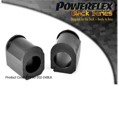 Powerflex Silentblock Front Anti Roll Bar Chassis Mount Bush 24mm RENAULT Twingo II (2007 - 2014)