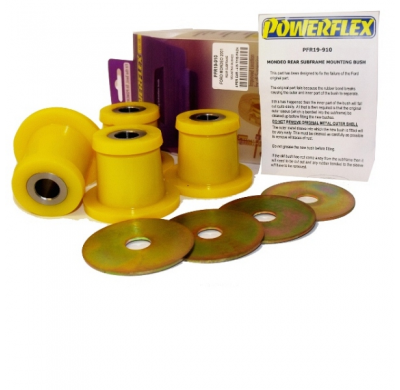 Powerflex Silentblock Rear Subframe Mounting Bushes FORD Mondeo (2000-2007)