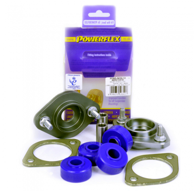 Powerflex Silentblock Rear Shock Top Mount Bracket and Bush 10mm BMW E36 3 Series Compact