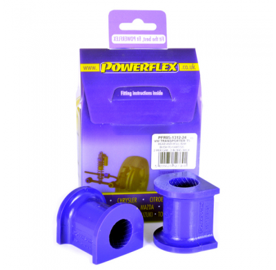 Powerflex Silentblock Rear barra estabilizadora to Chassis 24mm VOLKSWAGEN T5 Transporter (2003 -)