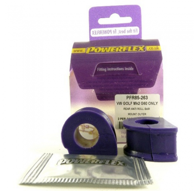 Powerflex Silentblock Rear Anti Roll Bar Inner Bush 18.5mm VOLKSWAGEN Golf Mk3 4WD Syncro (1993 - 1997)