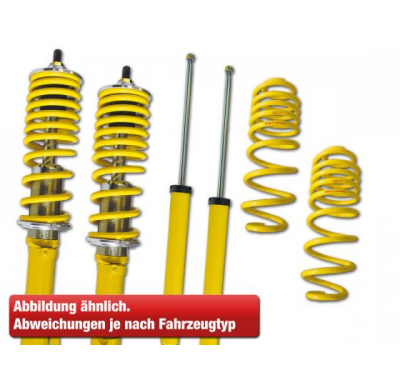 Kit coilover regulables en dureza FK VW Corrado 53i Bj.1989-1996