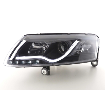 Faros Luz Diurna Para Xenon De Serielightbar Audi A6 4f 04-08 Negro