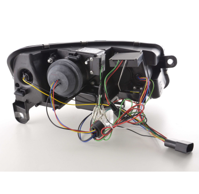 Faros Luz Diurna Para Xenon De Serielightbar Audi A6 4f 04-08 Negro