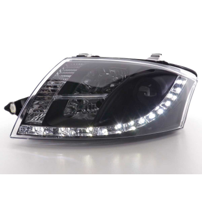 Faros Luz Diurna Audi Tt Typ 8n Bj. 99-06 Negro