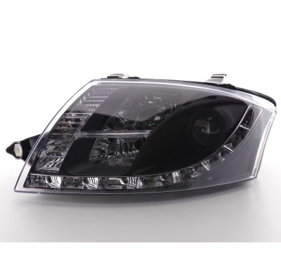 Faros Luz Diurna Audi Tt Typ 8n Bj. 99-06 Negro