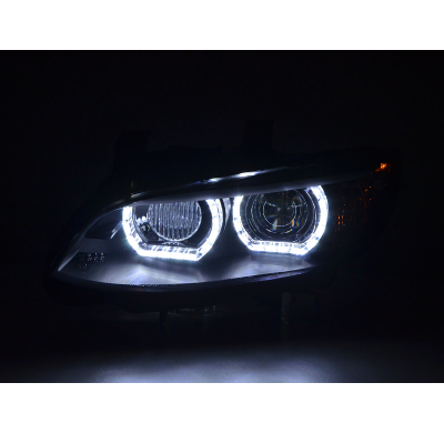 Faros Luz Diurna Para Xenon De Serie Led Daytime Running Light Con Afs Bmw Series 3 E92/E93 06-10 Negro
