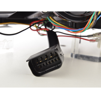 Faros Luz Diurna Para Xenon De Serie Led Daytime Running Light Con Afs Bmw Series 3 E92/E93 06-10 Negro