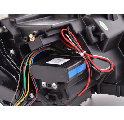 Faros Luz Diurna Para Xenon De Serie Led Daytime Running Light Con Afs Bmw Series 3 E92/E93 06-10 Negro