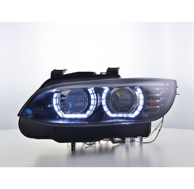 Faros Luz Diurna Para Xenon De Serie Led Daytime Running Light Con Afs Bmw Series 3 E92/E93 06-10 Negro