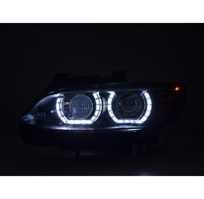 Faros Luz Diurna Para Xenon De Serie Led Daytime Running Light Con Afs Bmw Series 3 E92/E93 06-10 Negro