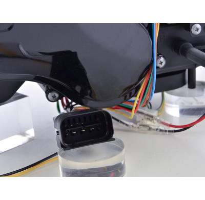 Faros Luz Diurna Para Xenon De Serie Led Daytime Running Light Con Afs Bmw Series 3 E92/E93 06-10 Negro