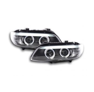 Faros Luz Diurna Xenon Bmw X5 E53 Bj. 03-06 Negro