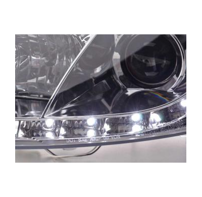 Faros Luz Diurna Ford Focus 3/4/5-Trg. Bj. 01-04 Chrom