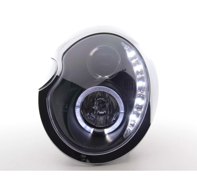 Faros Luz Diurna Mini Cooper R50 01-06 Negro