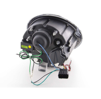 Faros Luz Diurna Mini Cooper R50 01-06 Negro