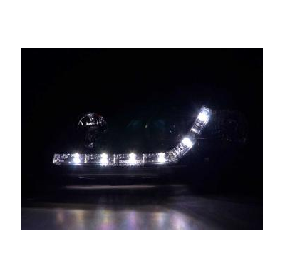 Faros Luz Diurna Opel Astra F Bj. 95-97 Negro