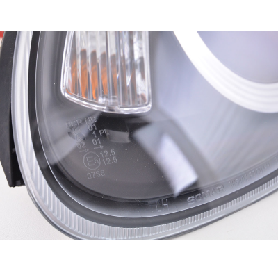 Faros Luz Diurna Porsche Boxster (987) 04-08 negro