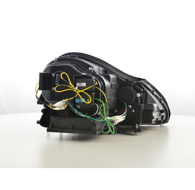 Faros Luz Diurna Porsche Cayenne 03-07 Negro