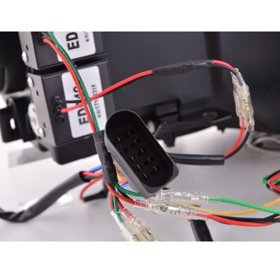 Faros Luz Diurna Vw Golf 6 08-12 Negro Gti-Look