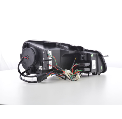 Faros Luz Diurna Vw Golf 6 08-12 Negro Gti-Look