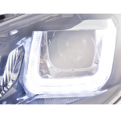 Faros Luz Diurna Led Daytime Running Light Vw Golf 6 08-12 Negro