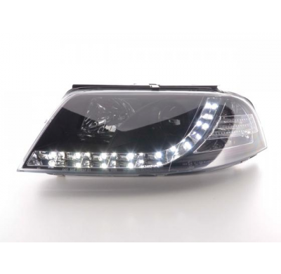 Faros Luz Diurna Vw Passat 3bg 00-05 Negro