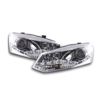 Faros Luz Diurna Vw Polo Typ 6r Bj. 2010- Chrom