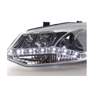 Faros Luz Diurna Vw Polo Typ 6r Bj. 2010- Chrom