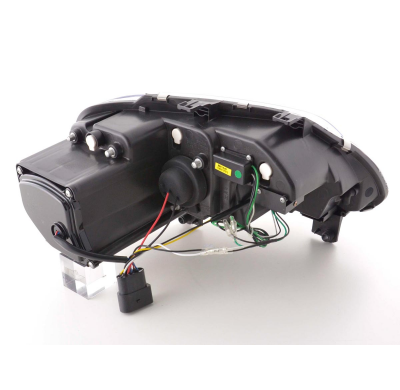 Faros Luz Diurna Vw Touran 1t / Vw Caddy 2k 03-06 Cromado