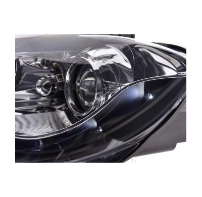 Faros Luz Diurna Vw Touran Typ 1t Bj. 06-10 Negro