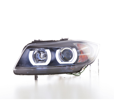 Faros Luz Diurna para XENON de serieBMW series 3 E90/E91 05-08 negro