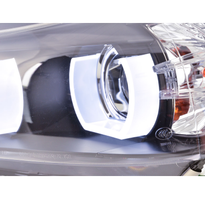 Faros Luz Diurna para XENON de serieBMW series 3 E90/E91 05-08 negro