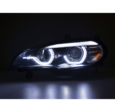 Faros Luz Diurna Para Xenon De Seriebmw X5 E70 06-10 Negro Afs