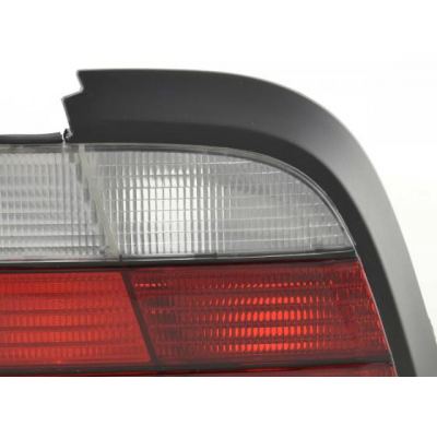 Pilotos Traseros Bmw Serie 3 Coupe E36 91-98 Red White