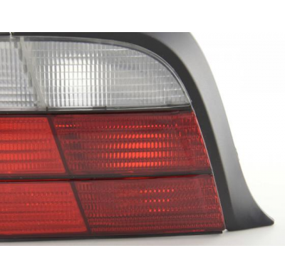 Pilotos Traseros Bmw Serie 3 Coupe E36 91-98 Red White