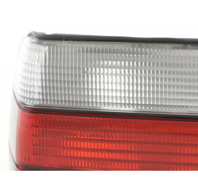 Pilotos Traseros Bmw Serie 3 Coupe E36 91-98 Red White
